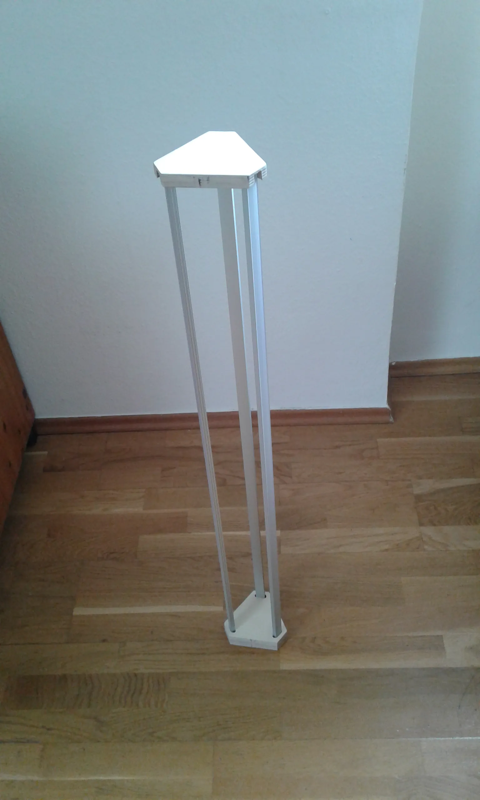 Spacetube aufgebaut