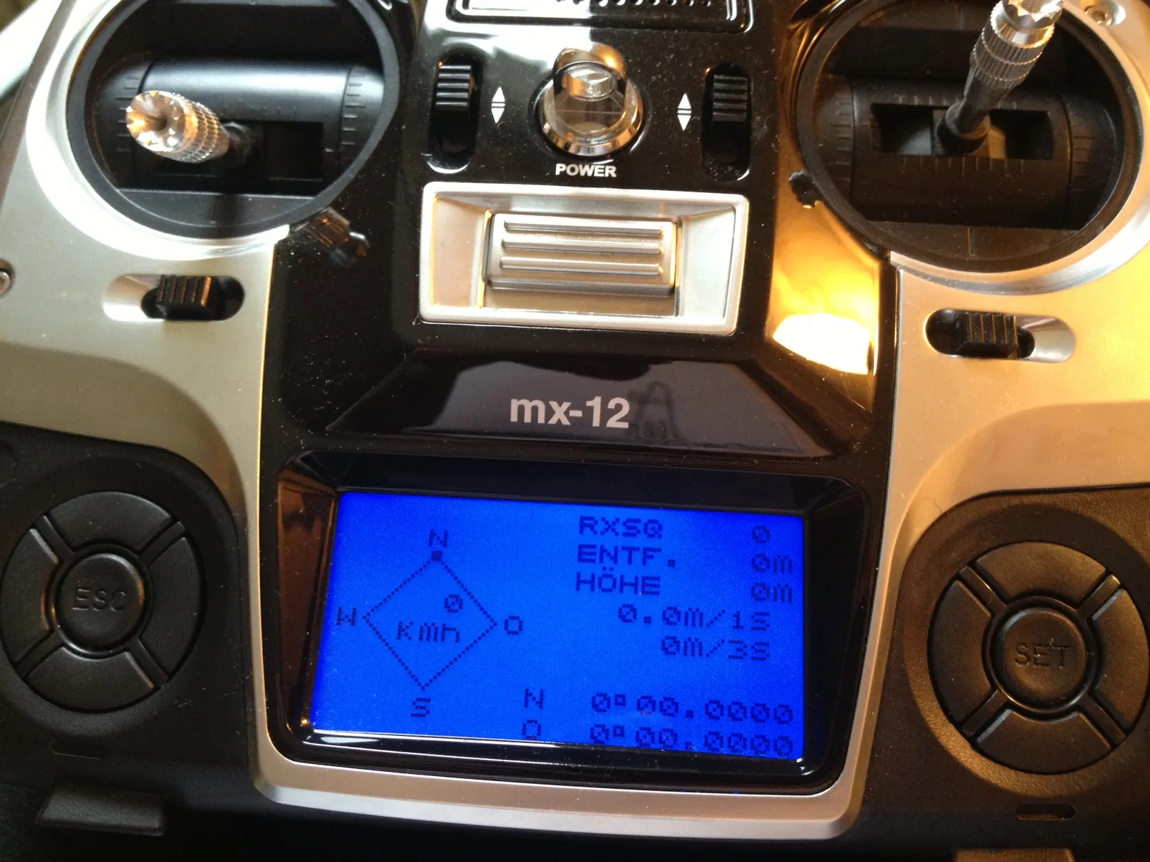 Fernsteuerung Graupner MX-12