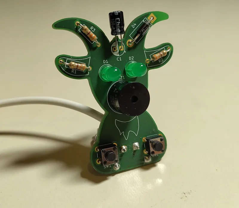 Basteln mit Kids #3 - Led Ziege